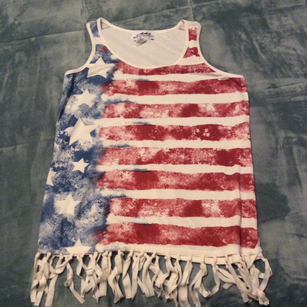 Tank Top Fringed